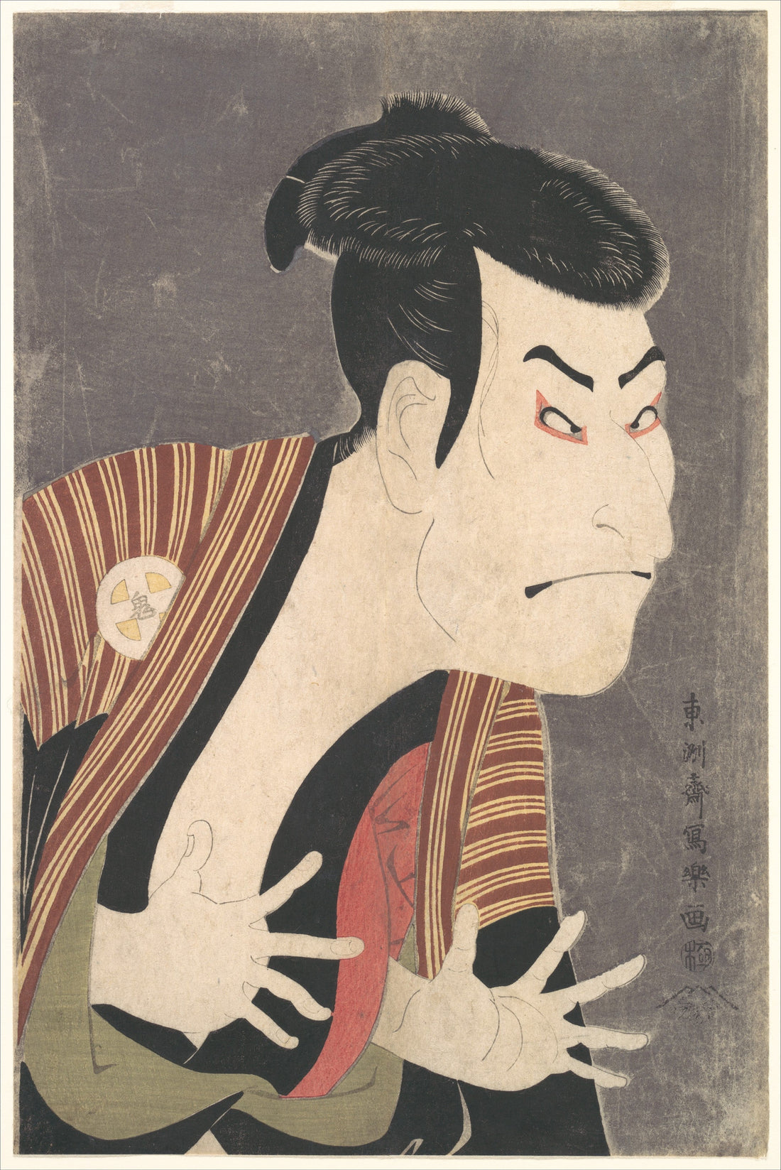 Classic Ukiyo-e Masterpiece: Sharaku — Otani Oniji III (1794)
