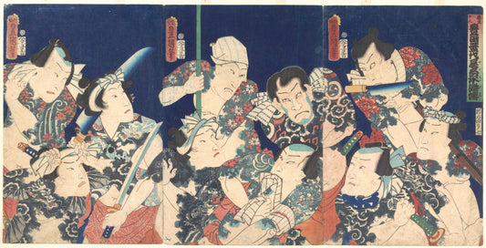 Kunisada's Suikoden Masterpiece: The Greatest Kabuki Print of the Edo Period