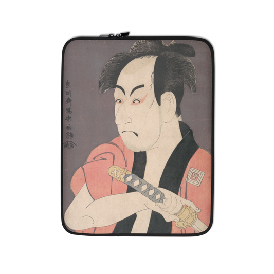 Tōshūsai Sharaku, The Actor Ichikawa Omezō I as Yakko Ippei, 1794, Ukiyo-e woodblock print, laptop sleeve
