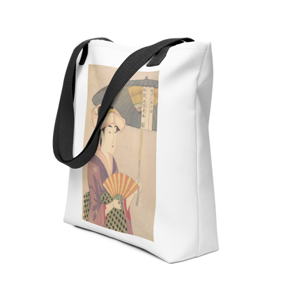 Tote Bag | Utamaro — Woman Holding Up a Parasol