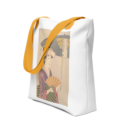 Tote Bag | Utamaro — Woman Holding Up a Parasol