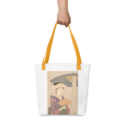 Tote Bag | Utamaro — Woman Holding Up a Parasol