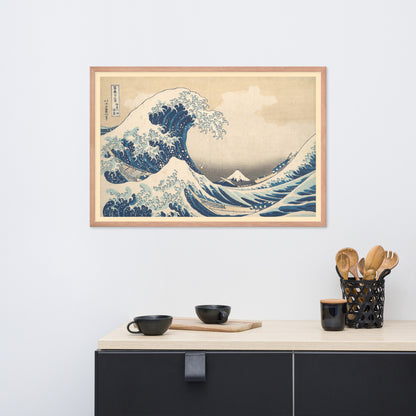 Katsushika Hokusai, The Great Wave off Kanagawa, c. 1830–1832, Ukiyo-e woodblock print