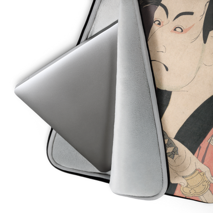 Laptop Sleeve | Sharaku: "The Actor Ichikawa Omezō I as Yakko Ippei"