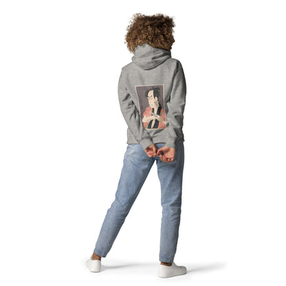 Unisex Premium Hoodie | Sharaku: "The Actor Ichikawa Omezō I as Yakko Ippei" Premium Back-Print Hoodie