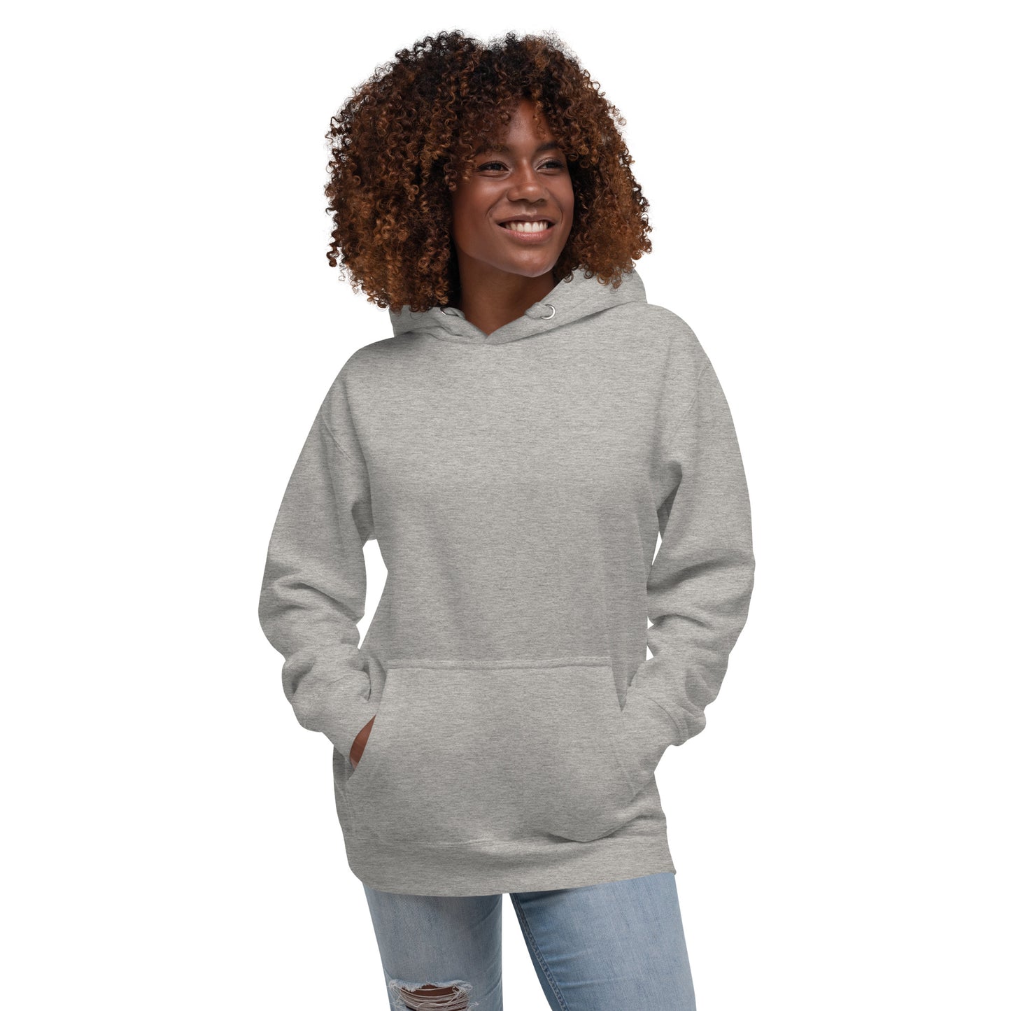 Unisex Premium Hoodie | Utamaro: "Woman Holding Up a Parasol" Premium Back-Print Hoodie